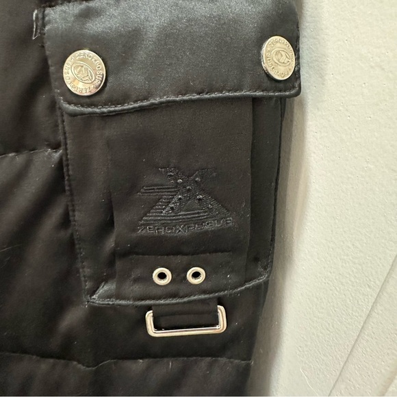 ZeroXposur Black Puffer Jacket with Faux Fur Trim - Picture 4 of 6